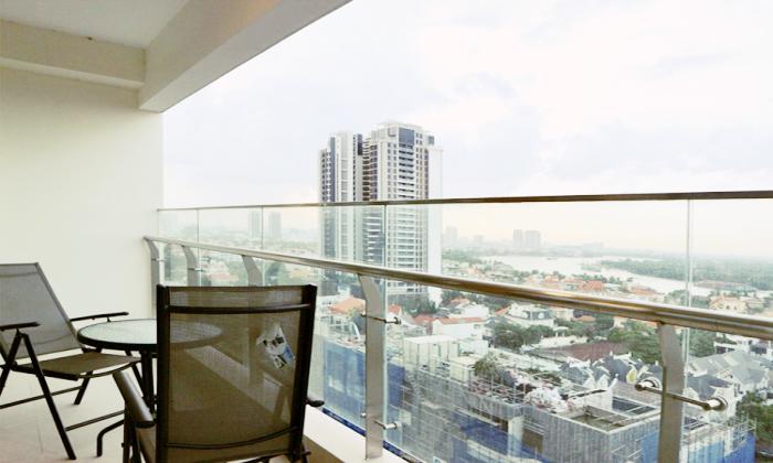 Nice Interior Three Bedroom Gateway Thao Dien Apartment For Rent in District 2 HCMC