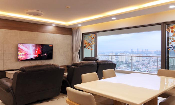 Comfortable Views Of Four Bedroom Gateway Apartment For Rent in Thao Dien District 2 HCMC