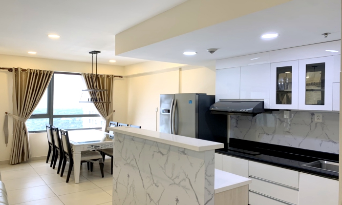 River View Four Bedroom Masteri Thao Dien Apartment For Rent in District 2 HCMC