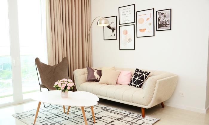 Simple Designed Two Bedroom Apartment For Rent in Sadora District 2 Ho Chi Minh City
