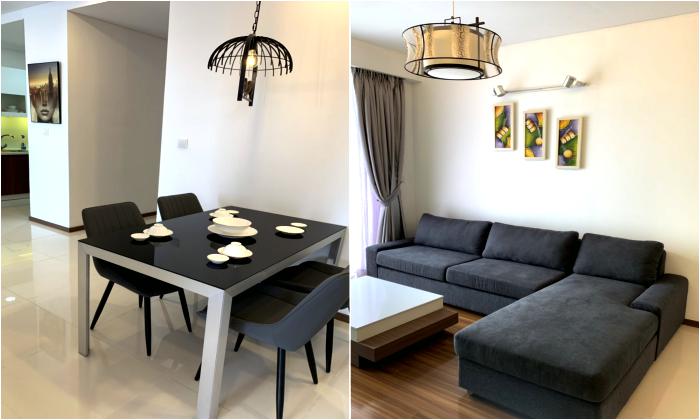 Nice Furniture and High Floor Thao Dien Pearl Apartment For Rent District 2 HCMC