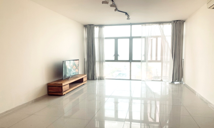 Unfurnished Three Bedroom Apartment in The Vista An Phu For Rent Thu Duc City