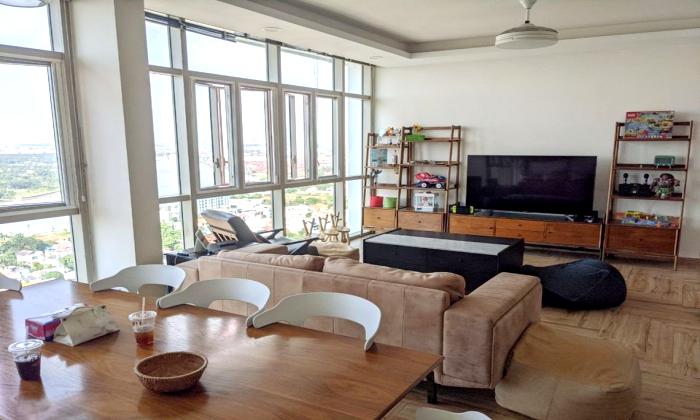 Four Bedroom Apartment For Rent Facing To River in The Vista An Phu District 2 HCMC