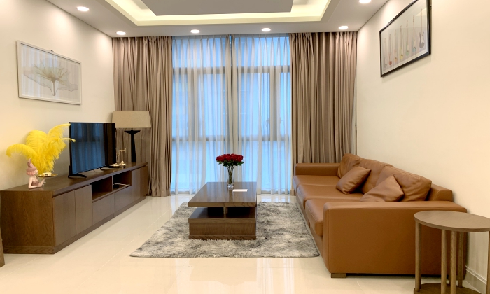 Amazing Furniture Two Bedroom Apartment For Rent in The Vista An Phu Thu Duc City