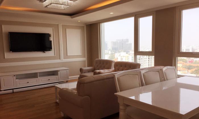 Charming and Luxury Three Bedroom Leman Apartment For Rent in District 3 HCMC