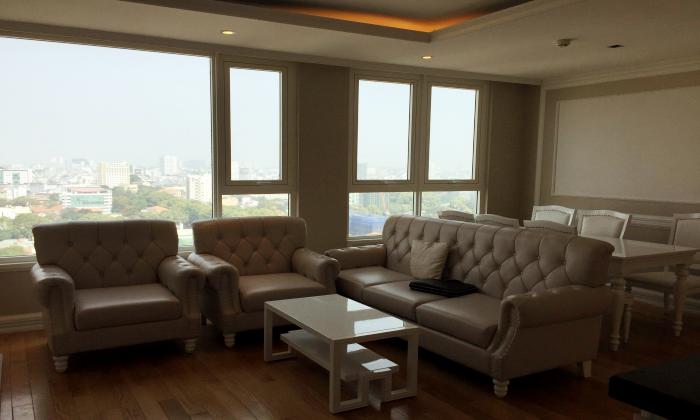 Charming and Luxury Three Bedroom Leman Apartment For Rent in District 3 HCMC