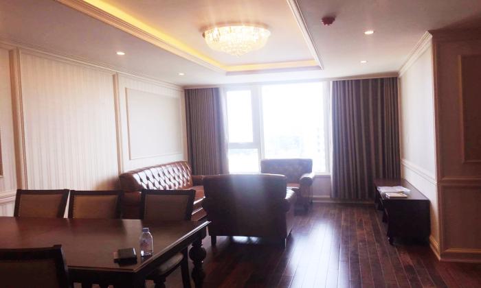 Wooden Style Three Bedroom Apartment For Lease in Leman District 3 Saigon