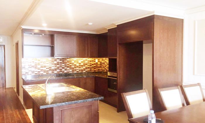 Wooden Style Three Bedroom Apartment For Lease in Leman District 3 Saigon