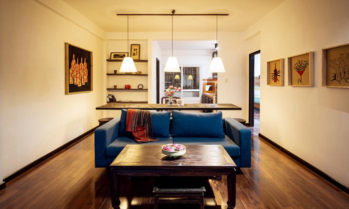 Vintage Style One Bedroom Apartment in Tran Quoc Thao Street District 3 HCMC