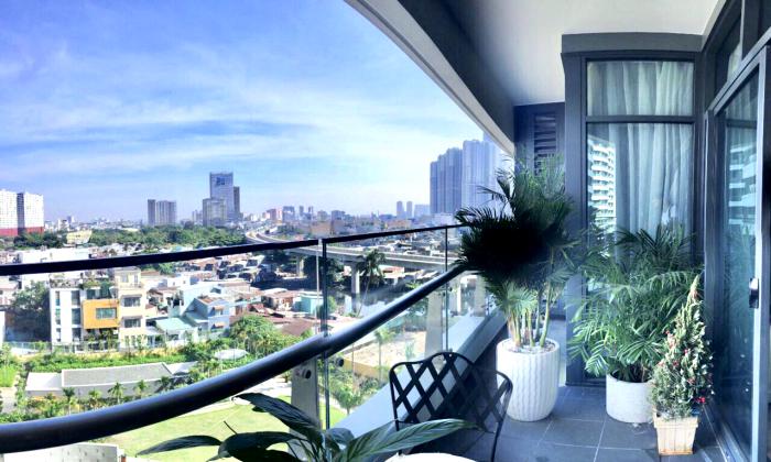 Brilliant One Bedroom City Garden Apartment For Rent in Binh Thanh District HCMC