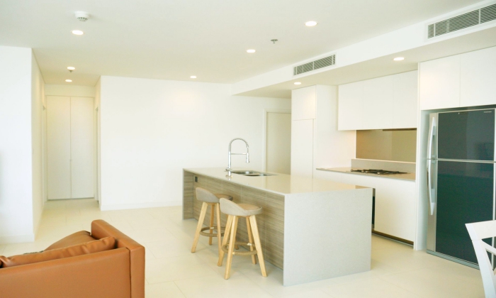 Western Interior Design Two Bedroom Apartment For Rent in City Garden Binh Thanh HCMC