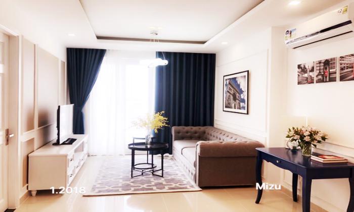 Western Designed Two Bedroom Apartment For Lease in Sky Center Tan Binh Dist HCMC