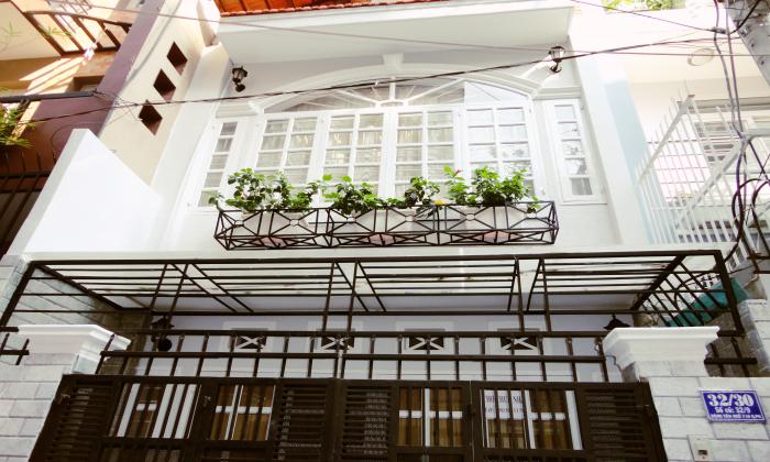 Three Bedrooms House Leasing on Dang Van Ngu Street, Dist 1, HCMC