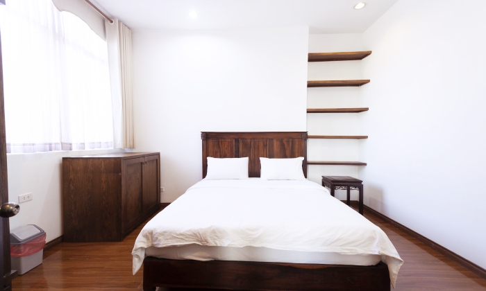 Nice Wooden Style One Bedroom Apartment For Rent in Dakao District 1 HCMC