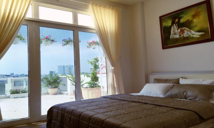 Top Floor One Bedroom Serviced Apartment For Rent in District 1 HCMC