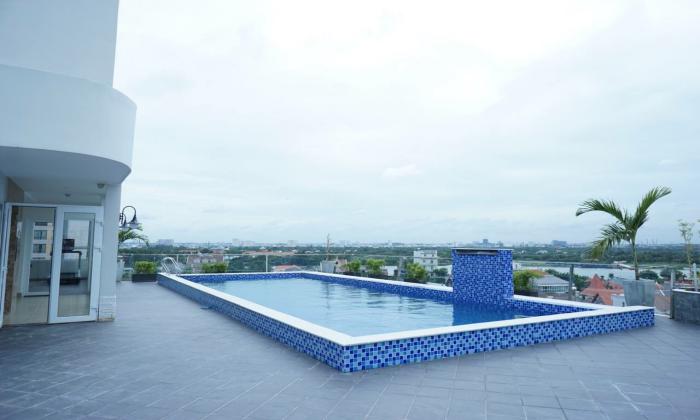 Nice Swimming Pool Serviced Apartment For Lease in Thao Dien District 2 Ho Chi Minh City