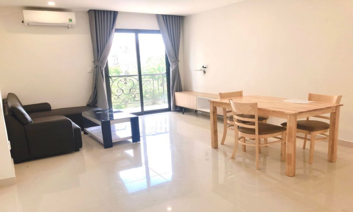 Nice Balcony Two Bedroom Serviced Apartment in Road 66 Thao Dien District 2 HCMC
