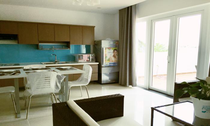 Serviced Apartment With Spacious Balcony in Thao Dien District 2 HCMC