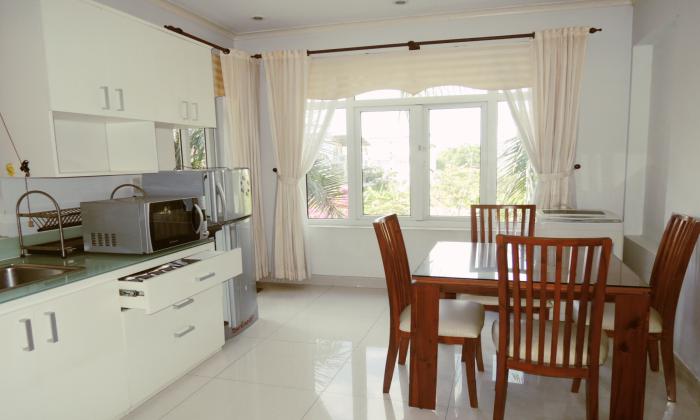 Very Quiet One Bedroom Serviced Apartment in Thao Dien District 2, HCM City