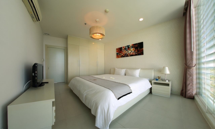 Nice Furniture One Bedroom Gleen Wood Serviced Apartment HCMC