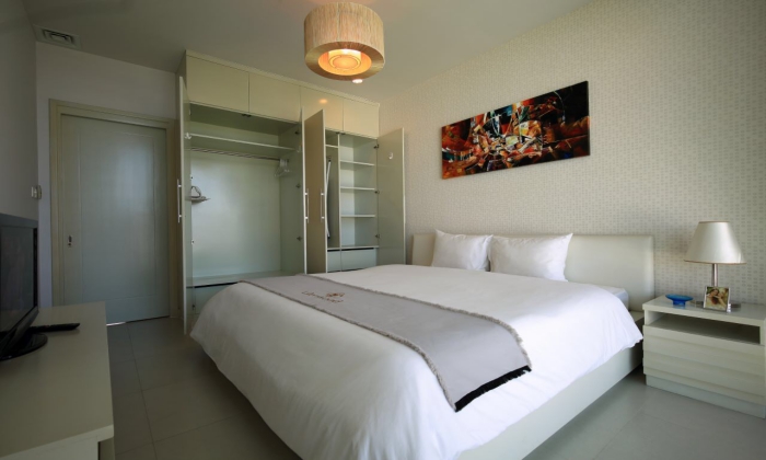 Nice Furniture One Bedroom Gleen Wood Serviced Apartment HCMC