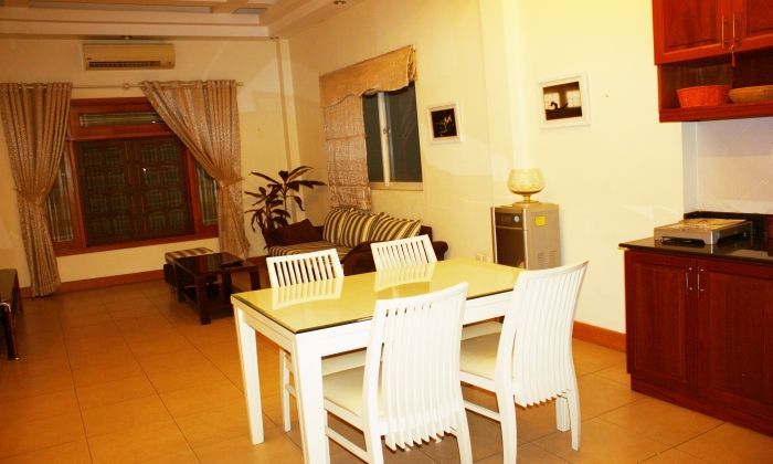 Reasonable Rental 1Bed/$600 Serviced Apartment For Rent: District 2