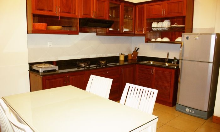 Reasonable Rental 1Bed/$600 Serviced Apartment For Rent: District 2