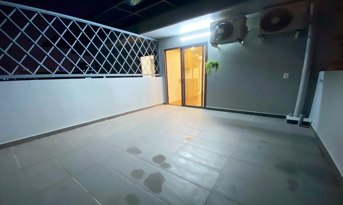 One Bedroom Apartment For Rent in Terrace in Ky Dong Street District  HCMC