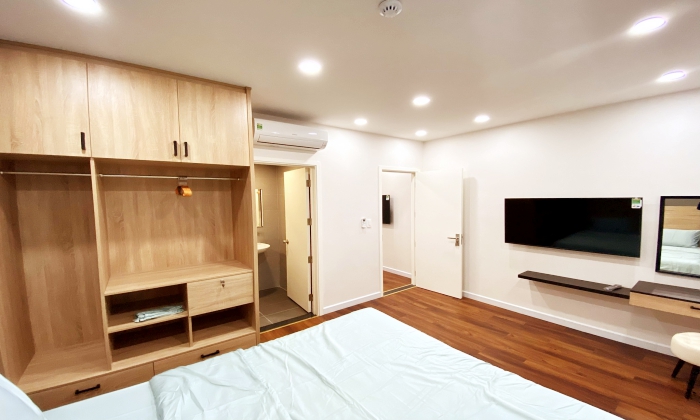 Good Kitchen and Interior Two Bedroom Serviced Apartment in District 3 Ho Chi Minh City