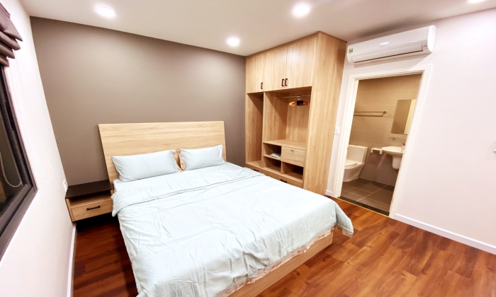 Good Kitchen and Interior Two Bedroom Serviced Apartment in District 3 Ho Chi Minh City