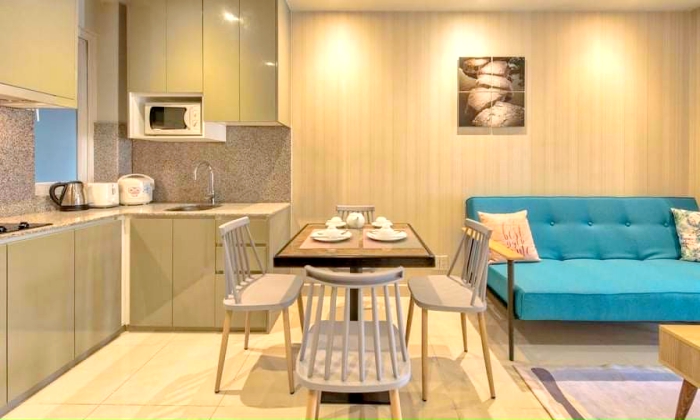 One Bedroom FUJI Apartment For Rent in Nam Ky Khoi Nghia District 03 HCMC