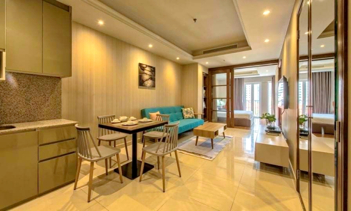 One Bedroom FUJI Apartment For Rent in Nam Ky Khoi Nghia District 03 HCMC