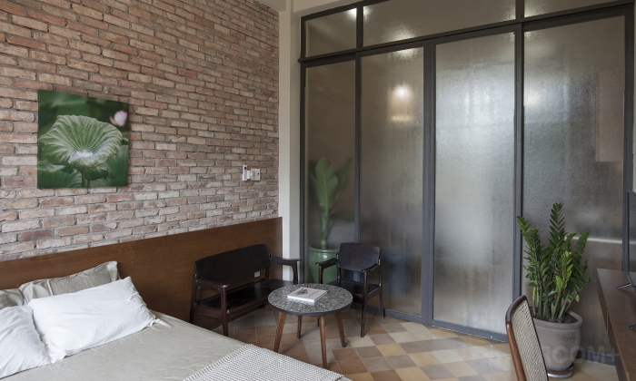 One Bedroom Apartment Nice Balcony For Rent in Nam Ky Khoi Nghia District 3 HCMC