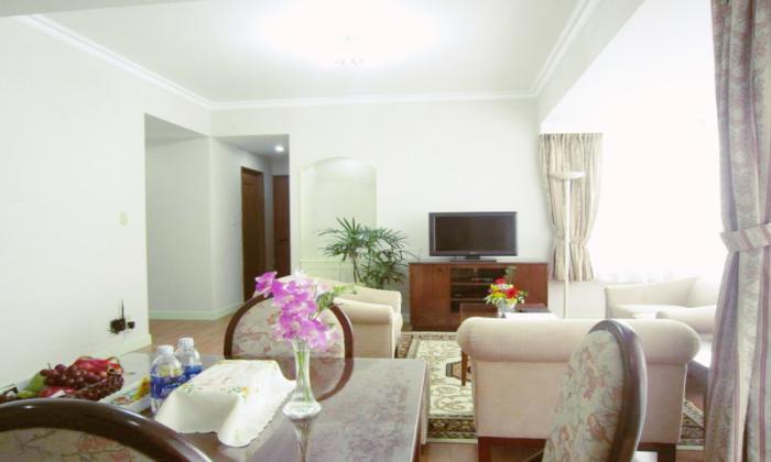Two Bedrooms Saigon Court Serviced Apartment For Rent, District 3