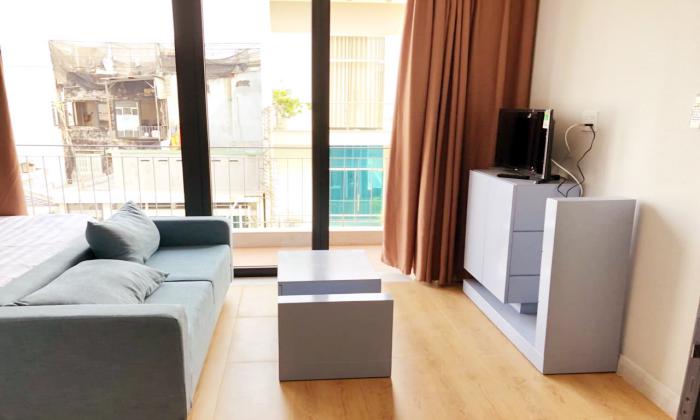  Balcony Studio Apartment For Rent in Xo Viet Nghe Tinh St Binh Thanh HCMC