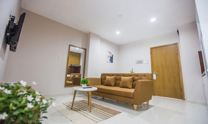 One Bedroom Serviced Apartment Facing to Canal Binh Thanh District HCM City