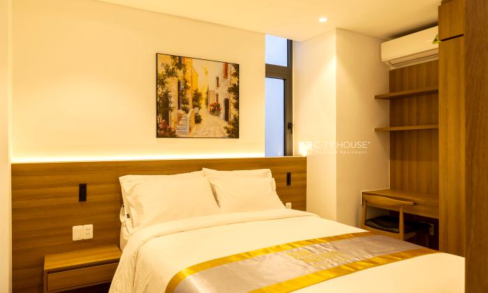 Luxury Two Bedroom Serviced Apartment For Rent in Phu Nhuan District Ho Chi Minh City 