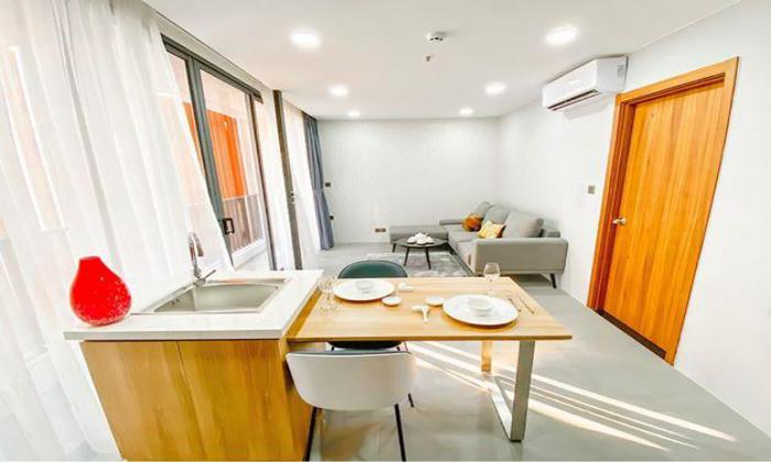 Nice Balcony One Bedroom Lumos Serviced Apartment in Phu Nhuan District HCM City