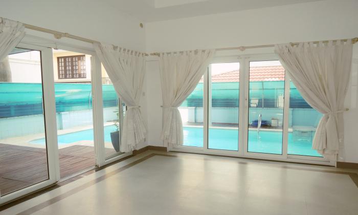 Nice Four Bedrooms Villa For Rent in Nguyen Van Huong St HCMC