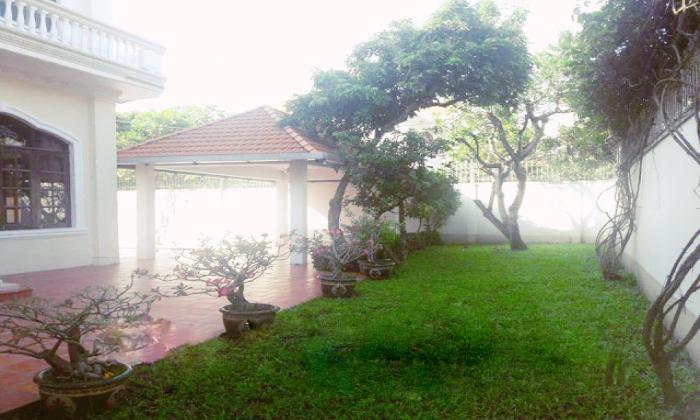 Big Garden Four Bedroom Villa For Rent Thao Dien HCMC