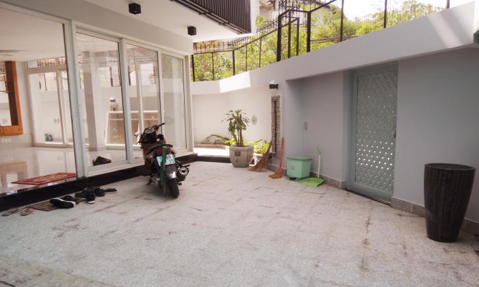 Unfurnished Modern Villa For Rent in Nguyen Van Huong Street Thao Dien HCMC