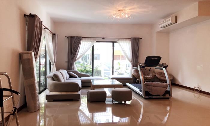 Partly Furnished Riviera Villa For Rent in An Phu HCMC