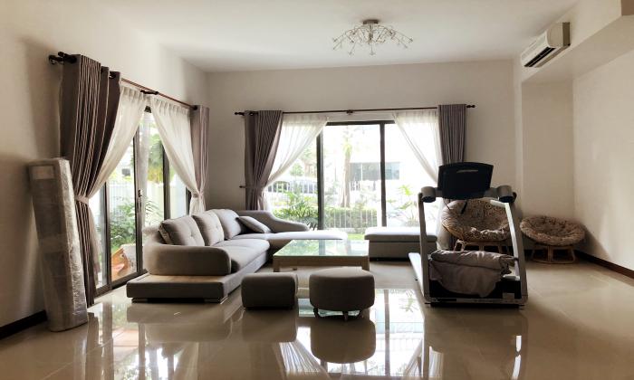 Partly Furnished Riviera Villa For Rent in An Phu HCMC