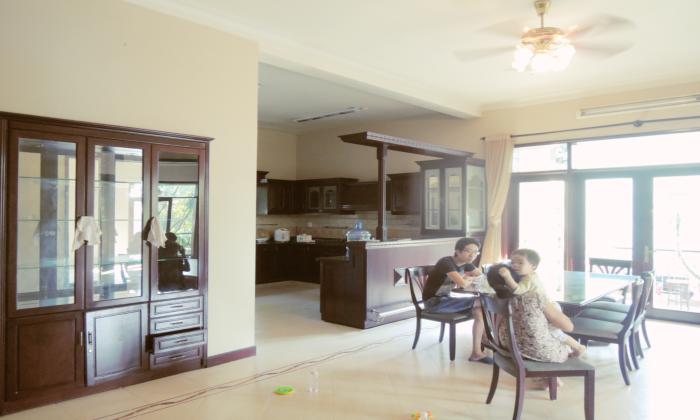 Partly Furnished Four Bedroom Stunning Villa in Thao Dien HCM