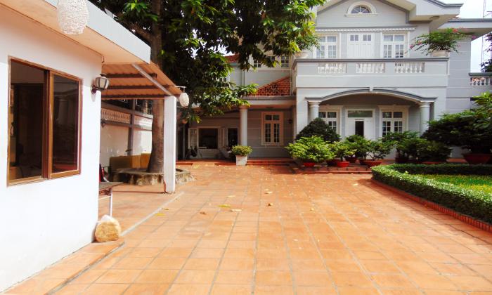  Very Big Garden and Private Pool Villa For Rent in Thao Dien HCM