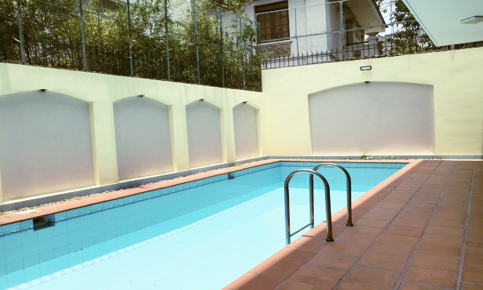 Unfurnished Pool Villa For Rent in 215 Nguyen Van Huong Thao Dien District 2 HCMC