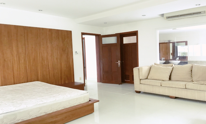 Unfurnished Pool Villa For Rent in 215 Nguyen Van Huong Thao Dien District 2 HCMC