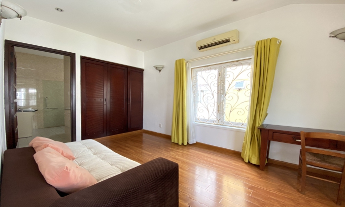 Parlty Furnished Villa For Rent Beside BIS School Nguyen Van Huong District 2 HCMC