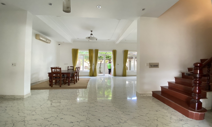 Parlty Furnished Villa For Rent Beside BIS School Nguyen Van Huong District 2 HCMC