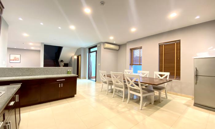 Nice Renovating Furnished Three Bedroom Villa For Rent in Thao Dien HCM City